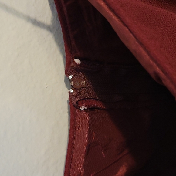 Maroon Prom Dress - Picture 4 of 9